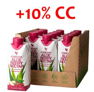 FOREVER ALOE BERRY NECTAR - 330 ML x 12 PCS